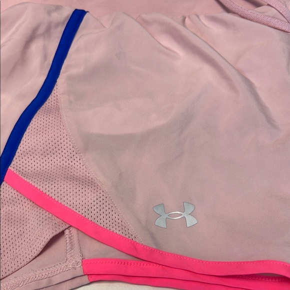 Under Armour Women's Pink‎ Athletic Shorts - Picture 3 of 9